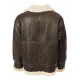 B3 Bomber Aviator Cowhide Leather Shearling Jacket