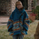 Yellowstone Season 3 Beth Dutton Blue Wool Coat