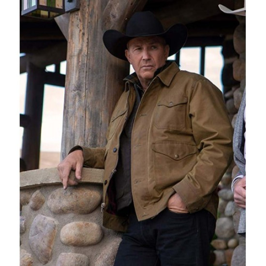 Yellowstone S02 John Dutton Brown Jacket