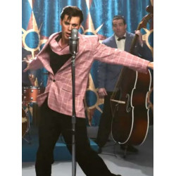 Austin Butler Elvis 2022 Elvis Presley Pink Blazer