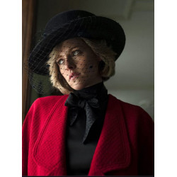 Spencer Princess Diana Red Coat